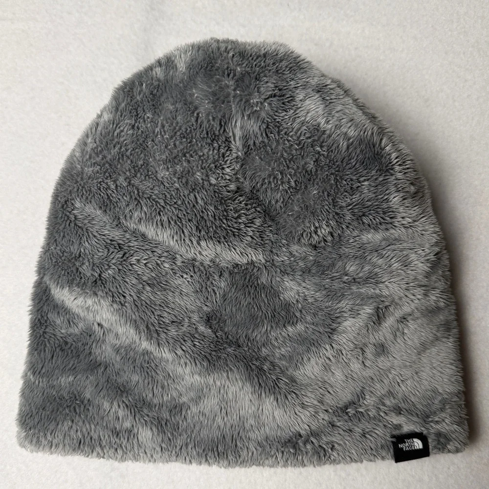 The North Face Youth Fleece‎ Beanie Gray Junior Small
